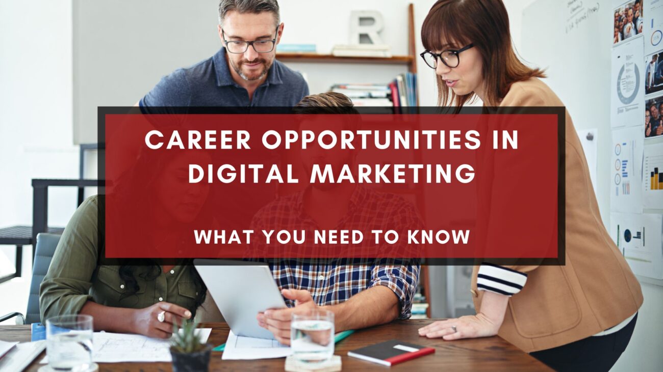 Career Opportunity in Digital Marketing